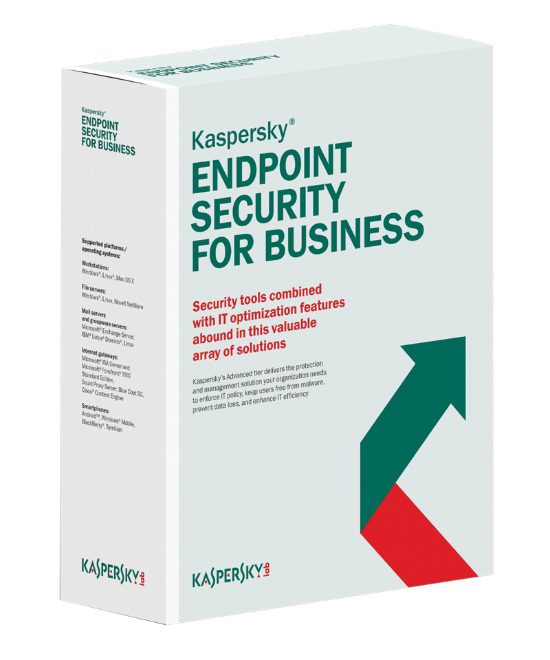 Kaspersky Endpoint Security для бизнеса – Расширенный Russian Edition. 15-19 Node 1 year Base Licens